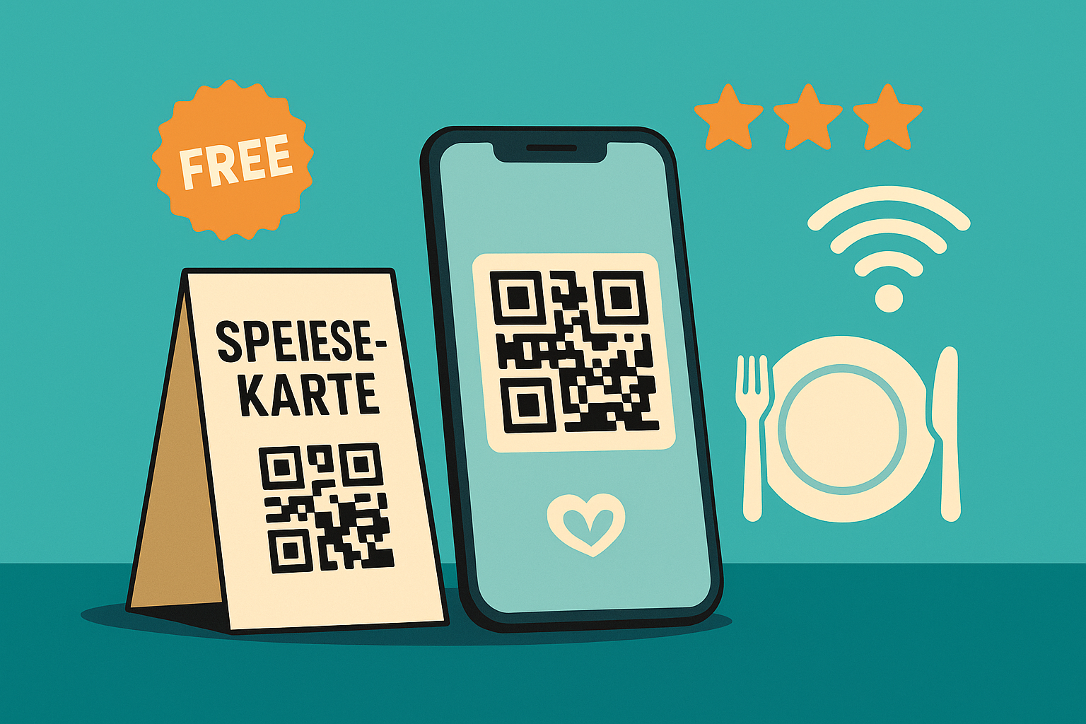 QR-Codes in der Gastronomie: Von Speisekarte bis Trinkgeld