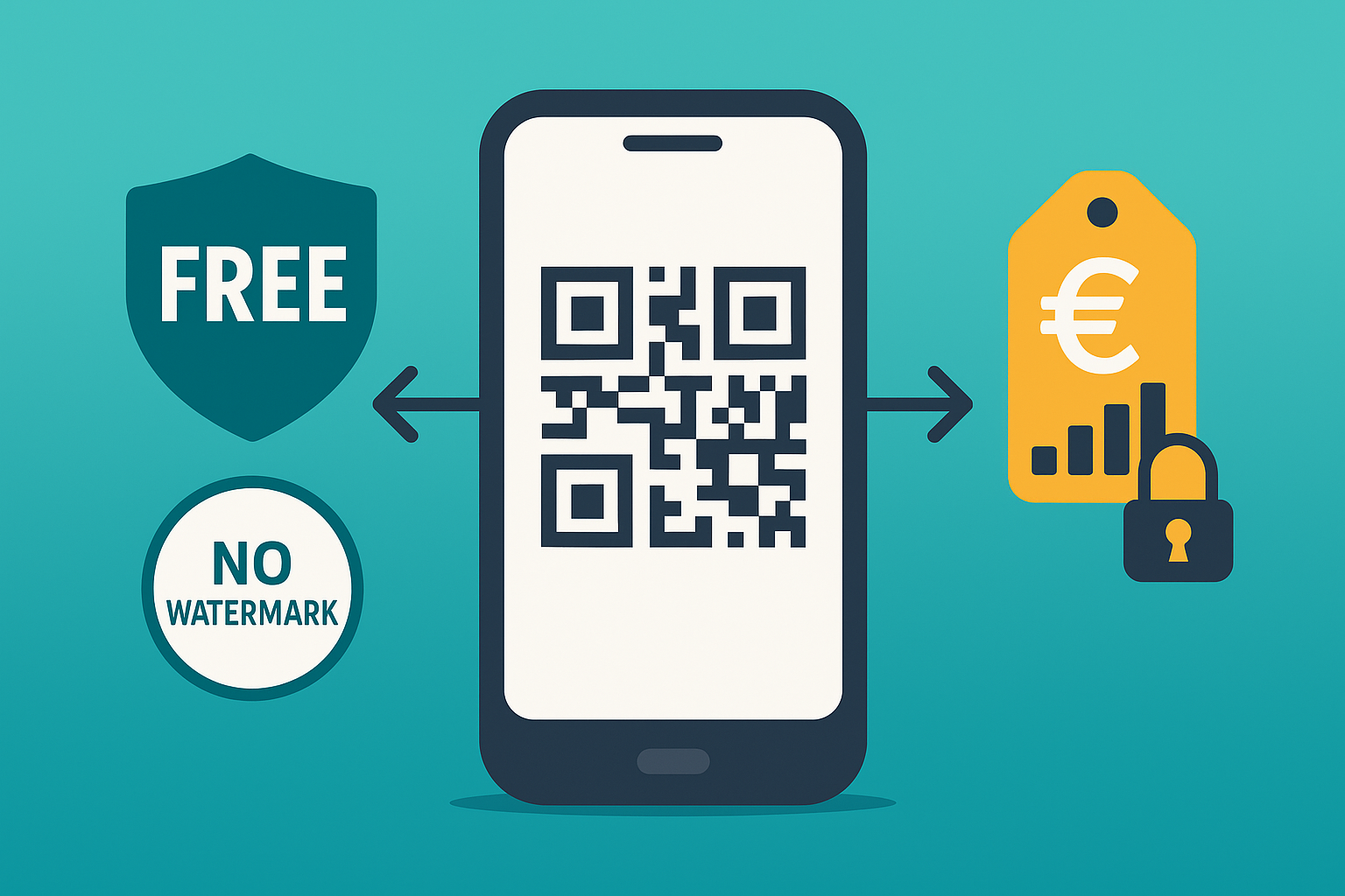 Sind QR-Codes kostenpflichtig?